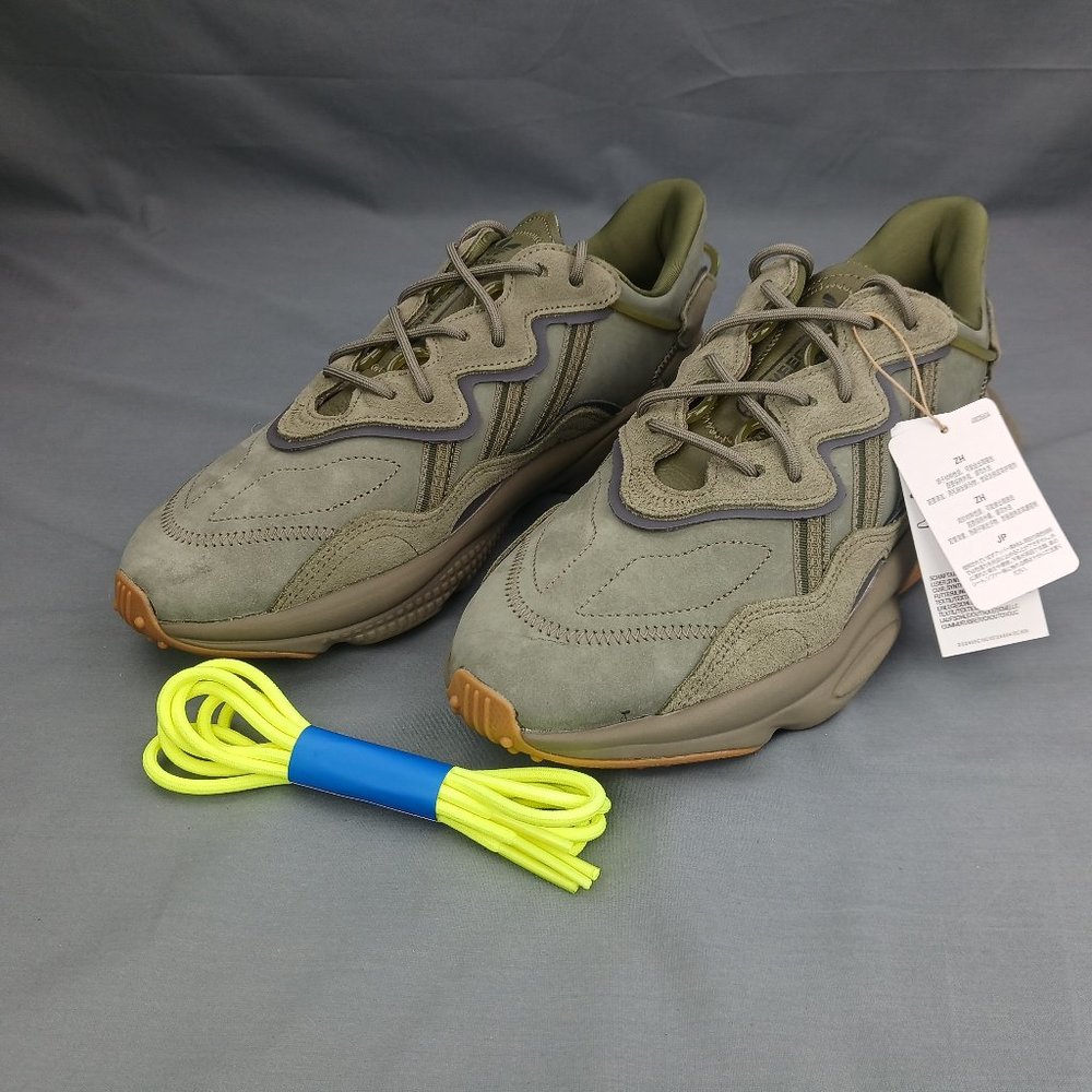 adidas Originals Ozweego Men's Sneakers Trace Cargo Green EE6461 Sizes 10-12 - Picture 9 of 11